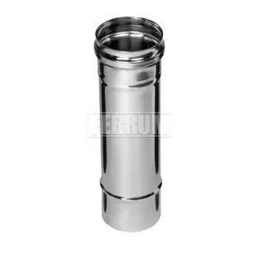 Дымоход моно труба 0.5м (430/0.8мм) D 115 Ferrum