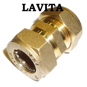 С/P 15 соединительная для гофрированной трубы Lavita